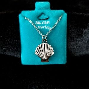 Silver Seashell Necklace